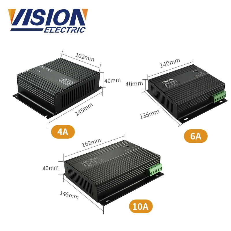Produktbild von TOPINCN CH2810A Generator-Batterieladegerät – 12V/24V, 10A, Konstantstrom, Erhaltungsladung, Für Versiegelte Batterien