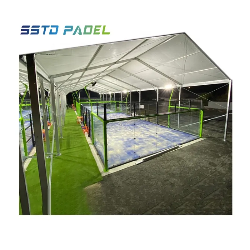 Панорамный весло для теннисного корта купить открытый Padel панорамный производитель из Китая новый дизайн Padel Court