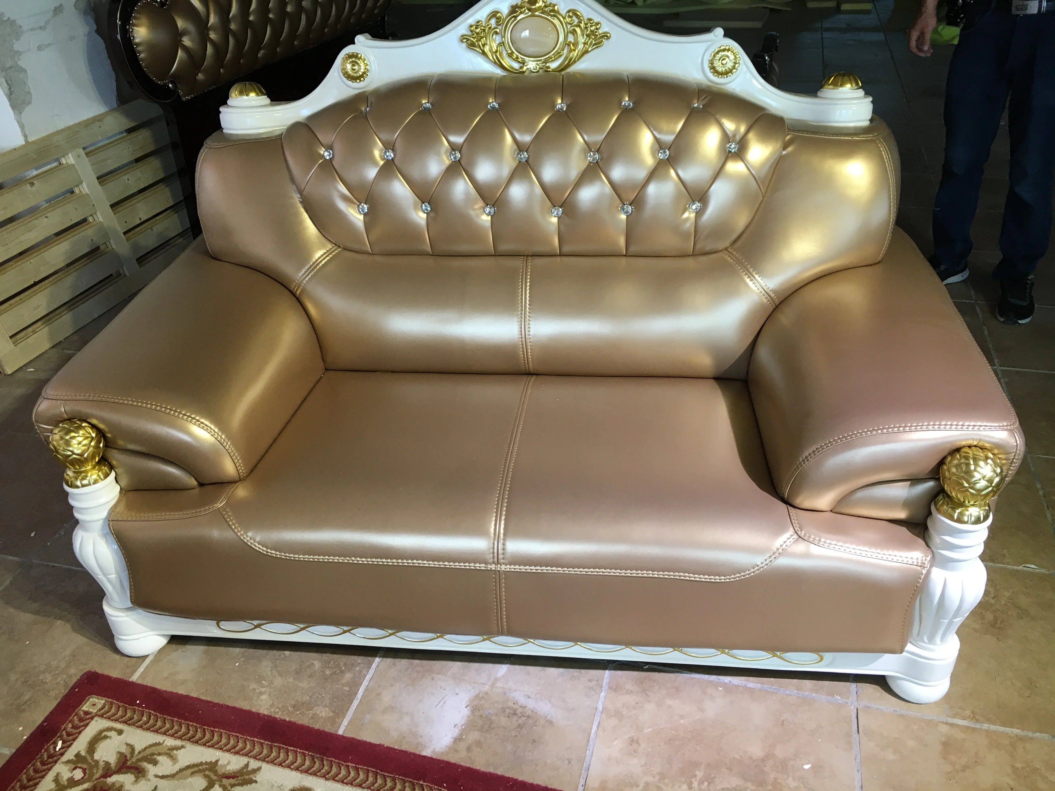 Classic European Style Couches Living Room Luxury Furniture Sofa Set