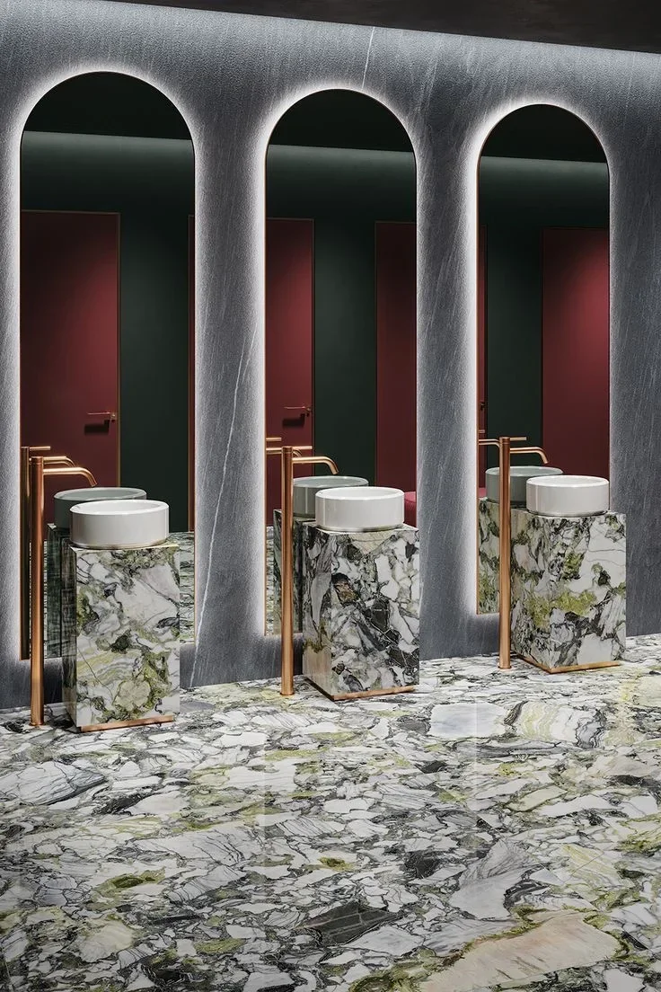 product modern design natural emerald green marble slabs tiles cold jade ice green marble countertop for coffee table hotel-8