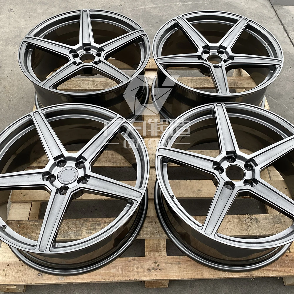 GVICHN one piece matte finish forged wheels 16 - 26 inch aluminum alloy rims 5x112 5x114.3 5x120 monoblock wheel hub