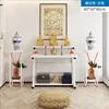 โต๊ะสามชั้น [โต๊ะเดี่ยว] 80ซม. สีขาวนวล