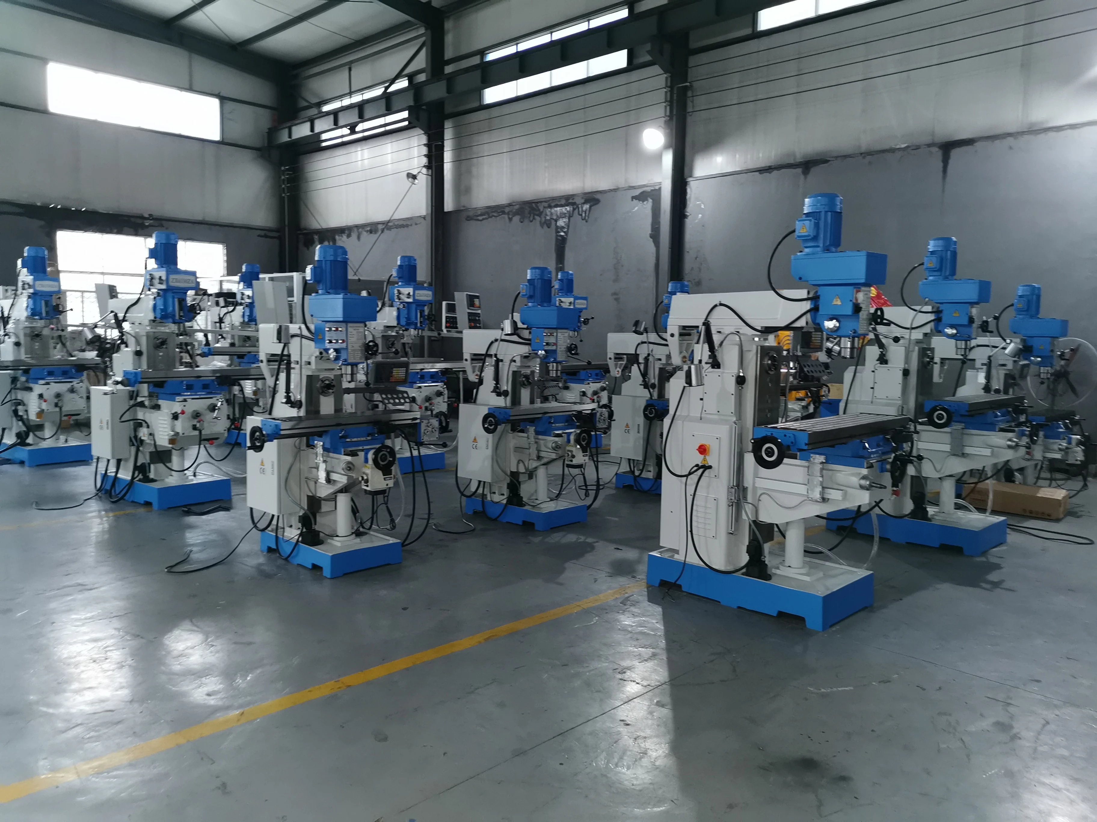 ZX6350ZA Manual Universal Milling Machines for Metal Milling