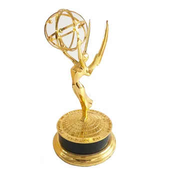 Wholesale Customized 39cm 1:1 Replica Grammy Award Trophy Dance Music Trophies Metal Emmy Award Trophy