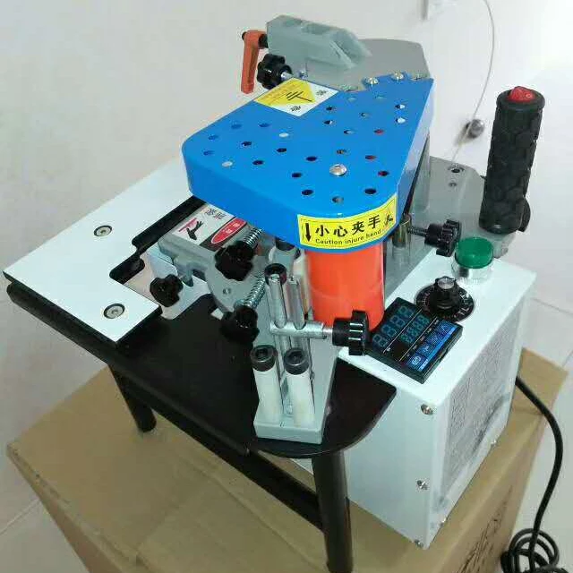 2020 Cheap Price Small Manual Edge Banding Machine Portable Edgebander Escuadradora