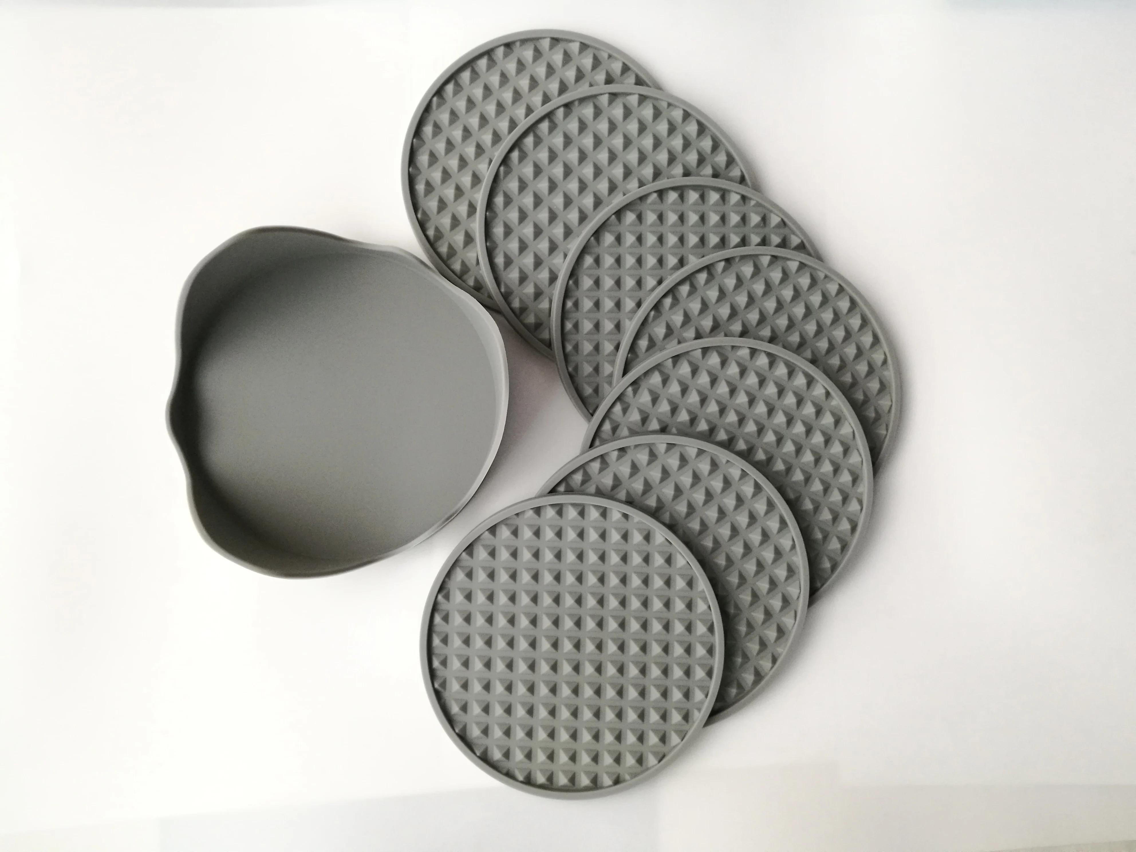 Custom Absorbent Silicone Coasters for Drinks