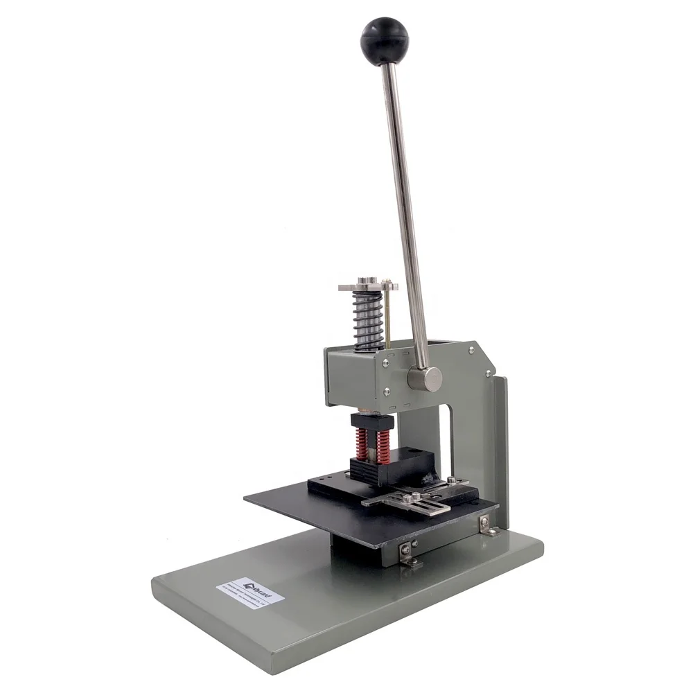 Good Price Manual Hand Single Tag Paper Hole Punching Machine for Plastic Card