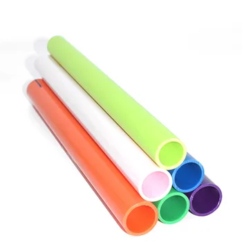 factory direct wholesale good qualitycolorful PVC pipes High temperature resistance ABS tubes for extruded