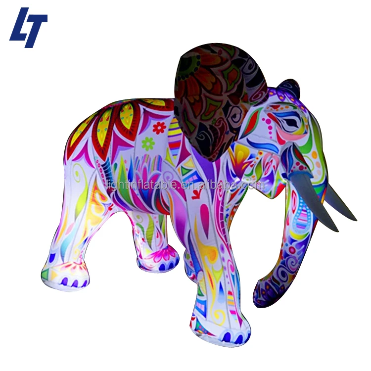 leichte lebensgroße aufblasbare elefanten kostüm elefanten dekoration  werbung aufgeblasenen elefanten h596