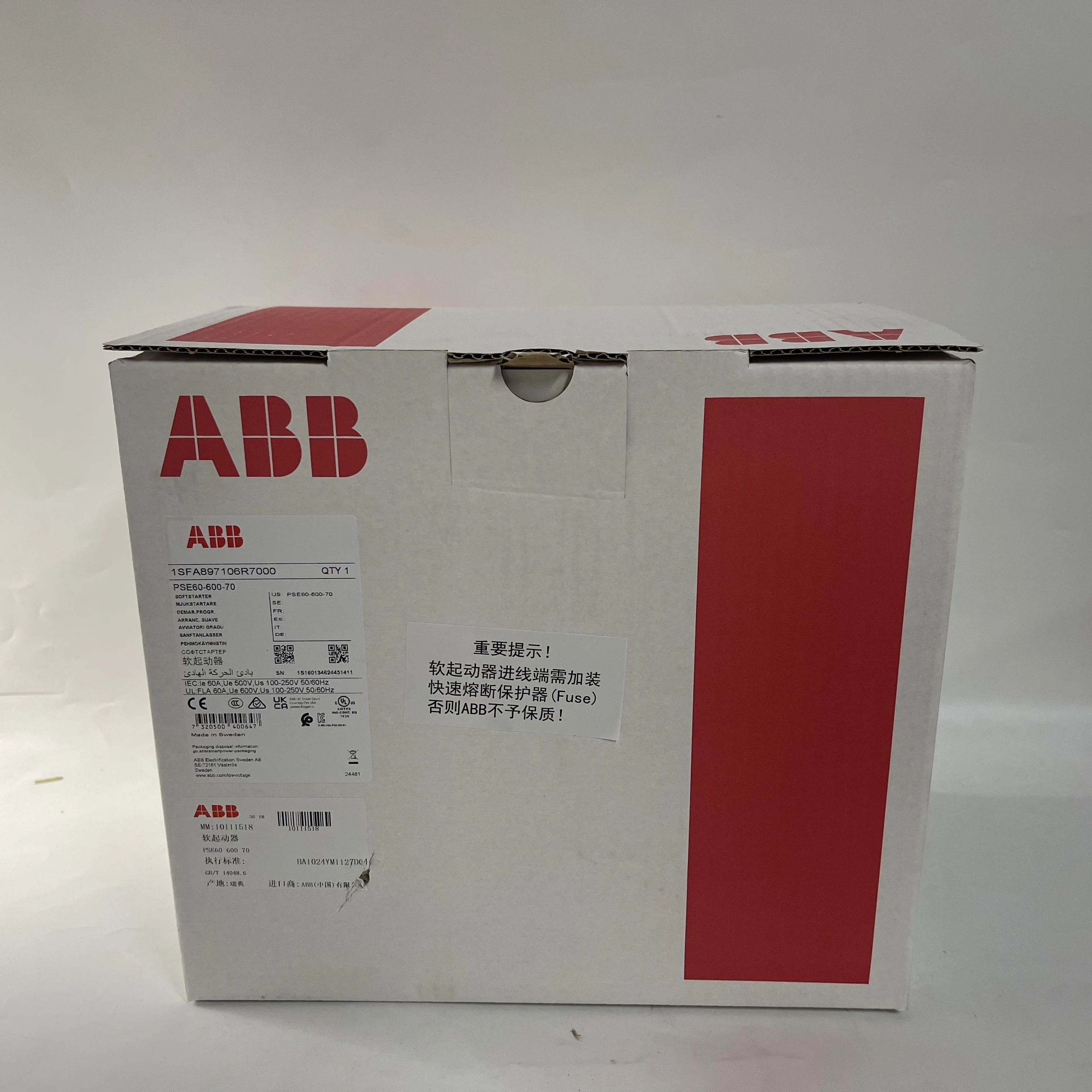 ABBSoft StarterPSE60-600-70 1SFA897106R7000 