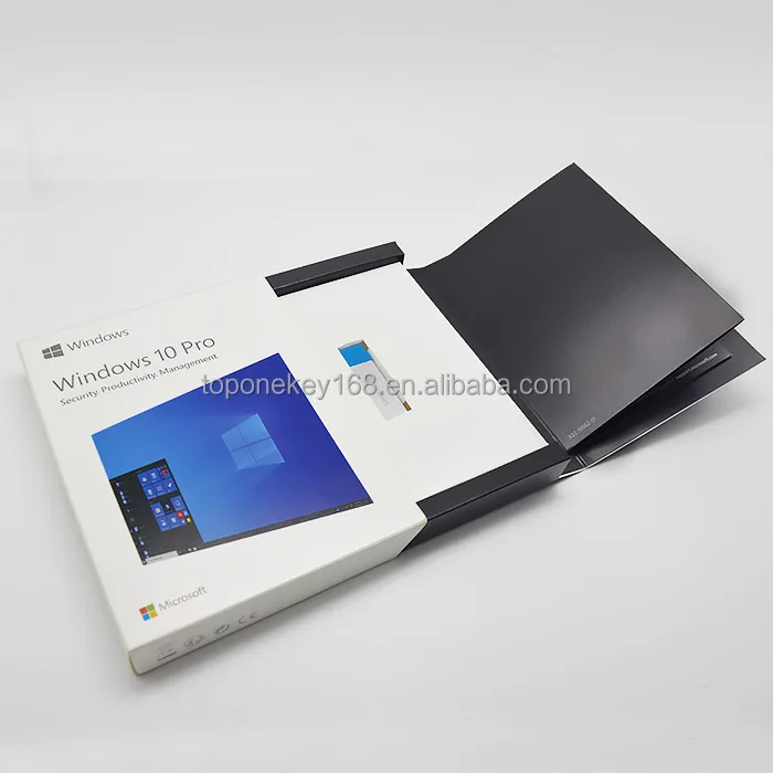 新品 Microsoft Windows 10 Pro USB Windows 10 Pro USB Retail BOX - Lifetime License & Activation