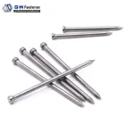 Bright Steel Smooth Shank Common Nails Stainless Steel Hot Dipped Galvanized Steel Nails