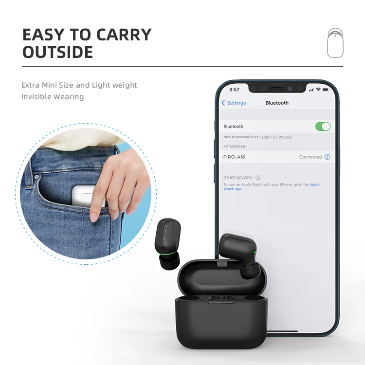 Amazon Top Seller 2021 5.0 Audifonos Auriculares Tws Wireless Headphones  One Ear Gaming Earbuds Wireless Earbuds Earphone - Buy Wireless Headphones  One Ear,Wirless Earbuds,Gaming Earbuds Product on Alibaba.com