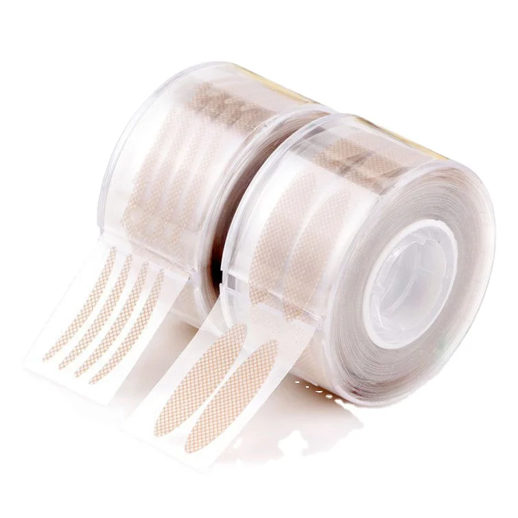 
 Лидер продаж, портативная сетчатая лента для век, 600 шт., наклейки, самоклеящаяся кружевная Двусторонняя невидимая лента для век  