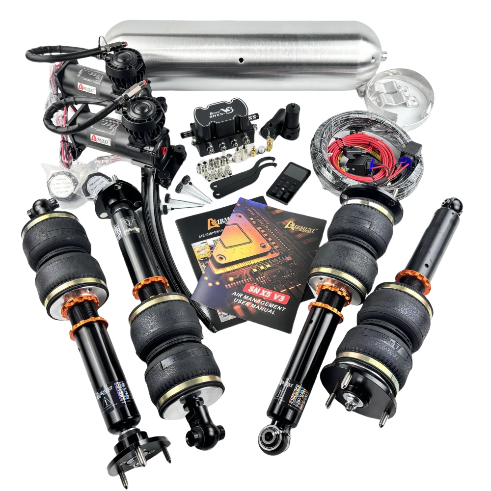 AIRMEXT/F-SNX5-T エアサスペンションキット 車用 フロント・リア