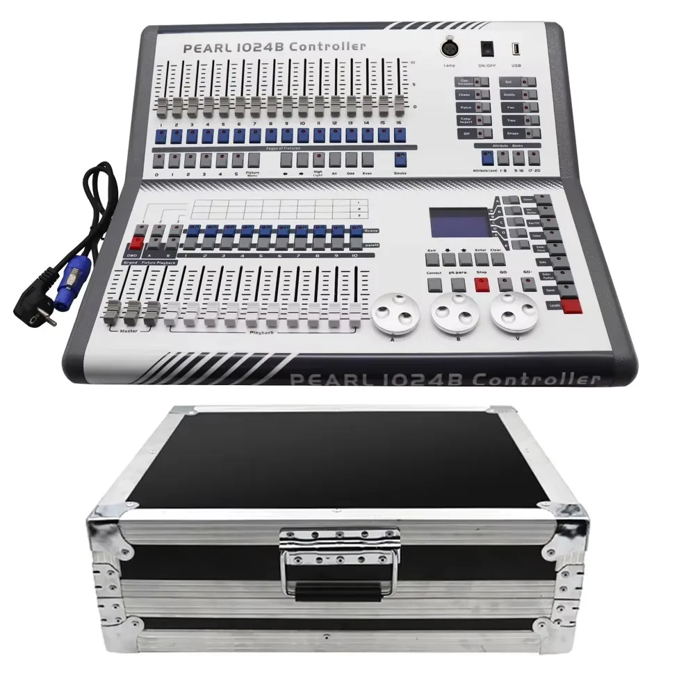 DMXコントローラー　PAERL1024B Mini Pearl1024 DMX Controller Stage Light DMX Console for LED PAR