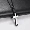 Collar plateado y negro