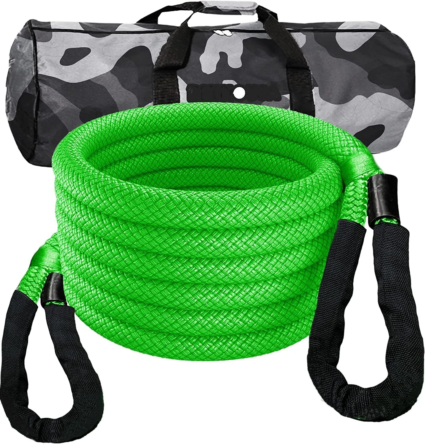 Hh Braided Waterproof Offroad Vehicle Car Kinetic Recovery Tow Rope ...