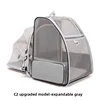 Gray collapsible