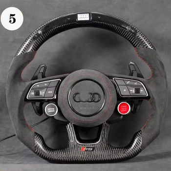 Customized for Audi A4 A5 B8 B9 A6 A7 C7 C8 Q7 Q8 RS6 RS7 RSQ8 Steering Wheel Conversion Heating Function Programming Technology