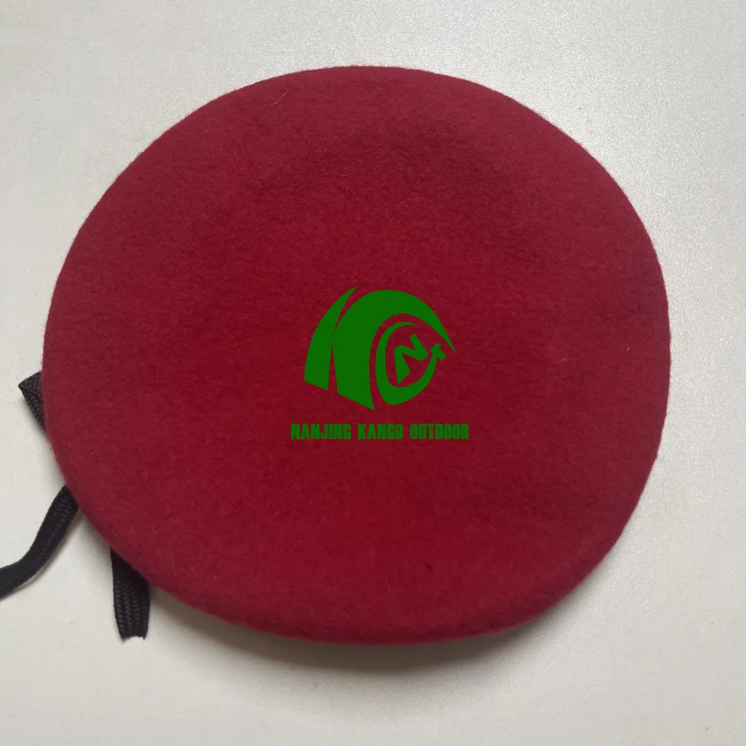 Kango Factory Custom Mens Outdoor 100% Wool Beret Hats Embroidered Men ...