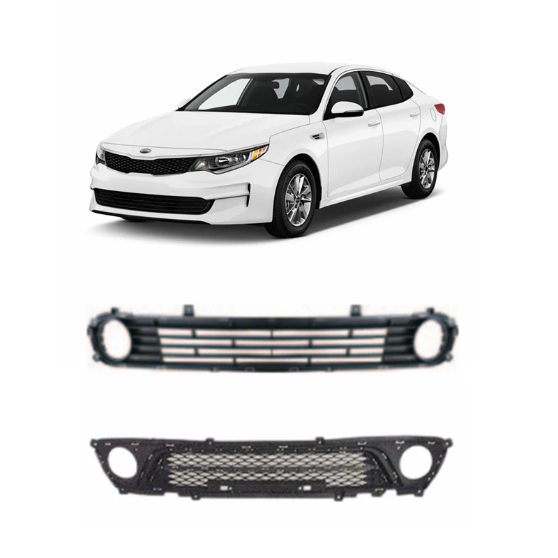 Factory direct sale high quality auto parts spare front bumper cover lower grille for KIA optima K5 2015 2016 2017 2018