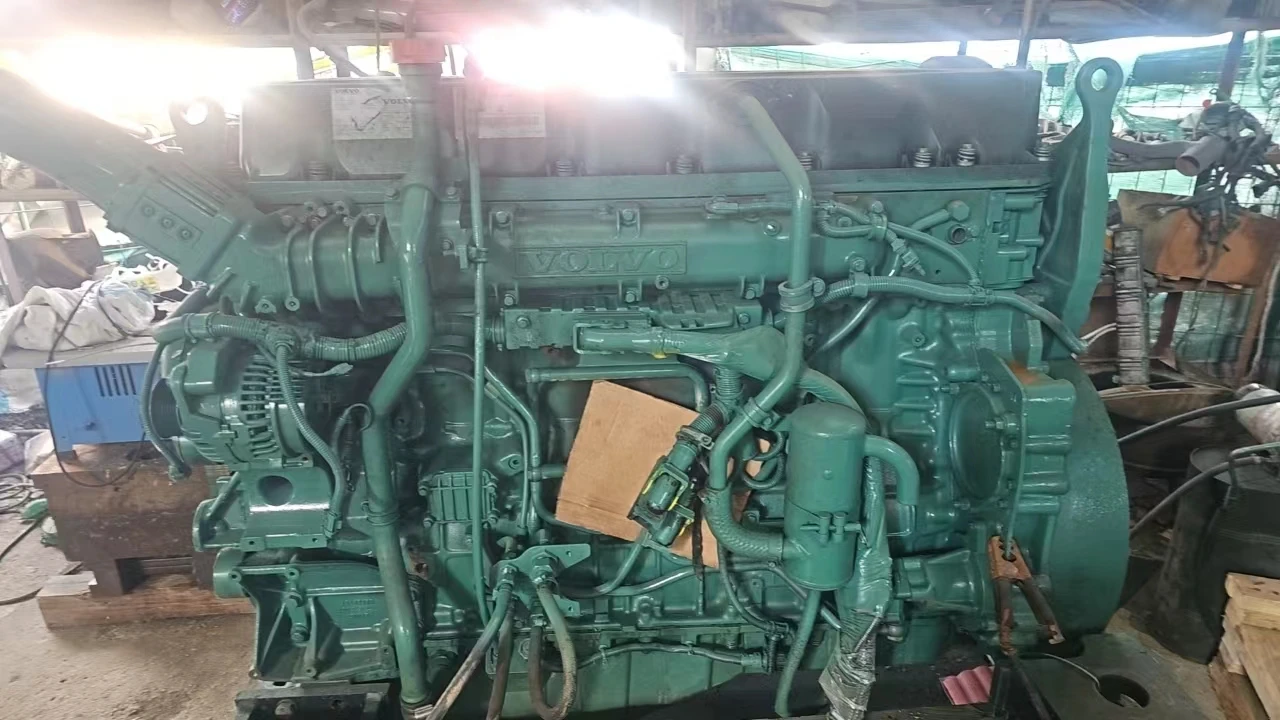 Second Hand D13 D7 D9b D12 D13 D16 Diesel Engine Used for TRUCK 336 380HP 420HP 1013 2012 Horse Power for Sale for EXCAVATOR