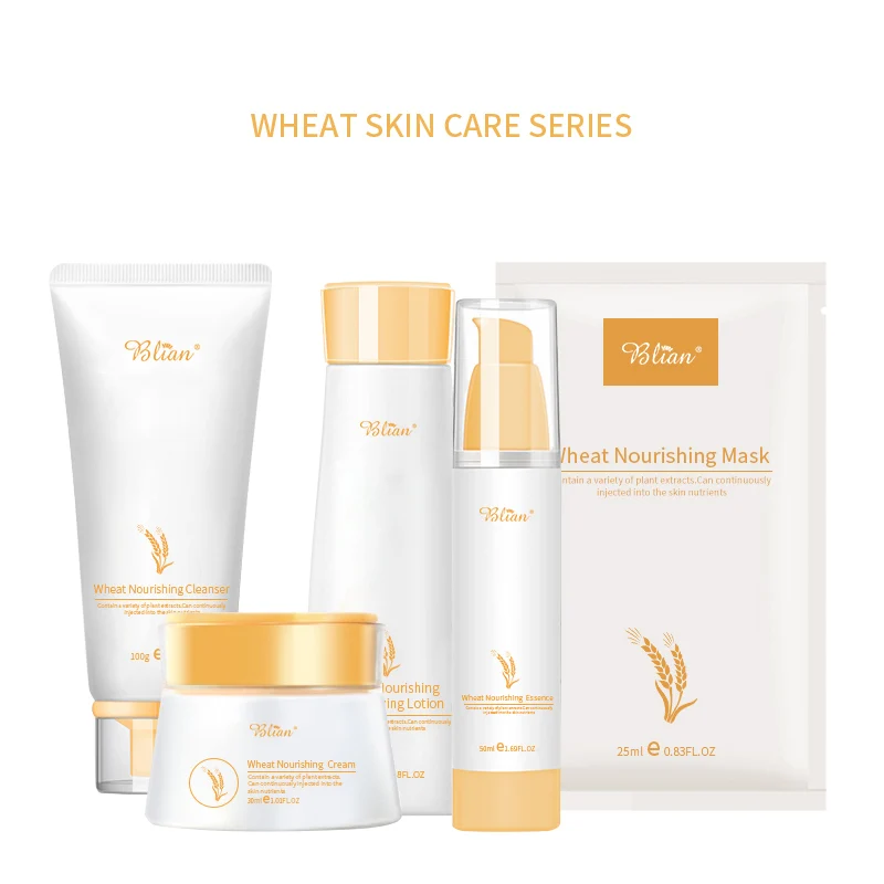 Натуральный экстракт пшеницы увлажняющий и восстанавливающий кожу лосьон для тела шампунь кондиционер ванночка набор из 3