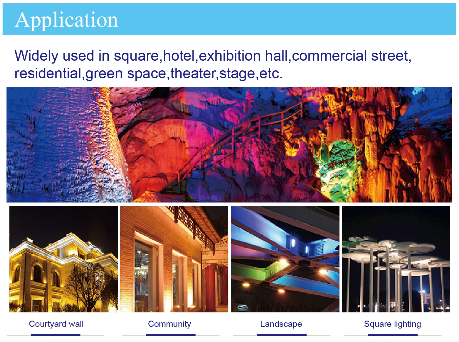 Ce Circular Ip66 Aluminum Outdoor Projector 36w 3535 Led Landscaping ...