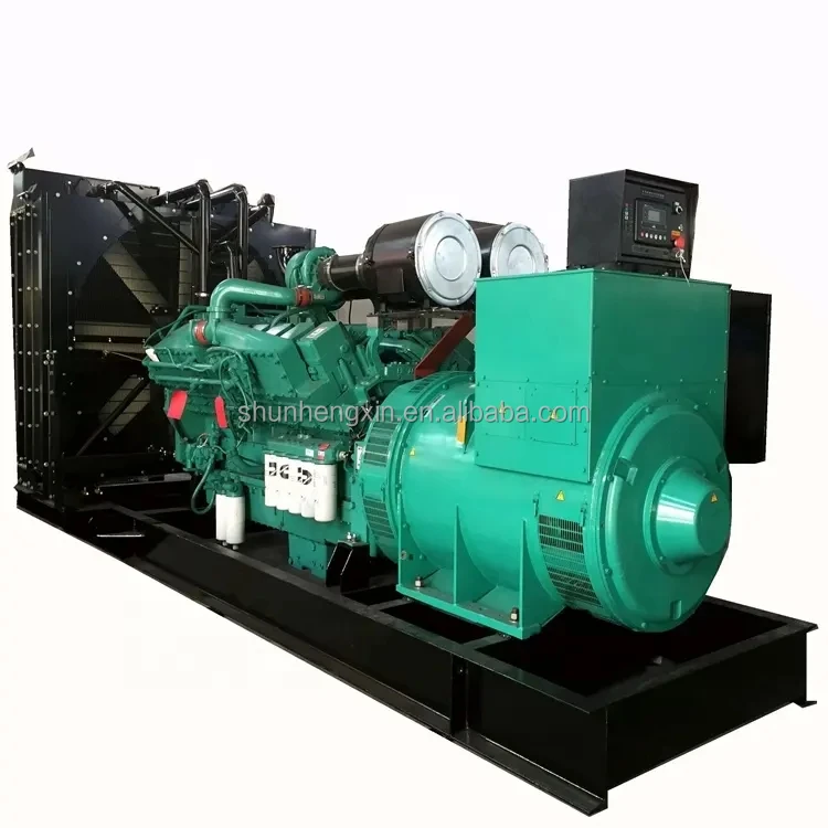 SHX Generator 1 Mw 1mw Power Plant 1 Megawatt Genset for Industrial Area