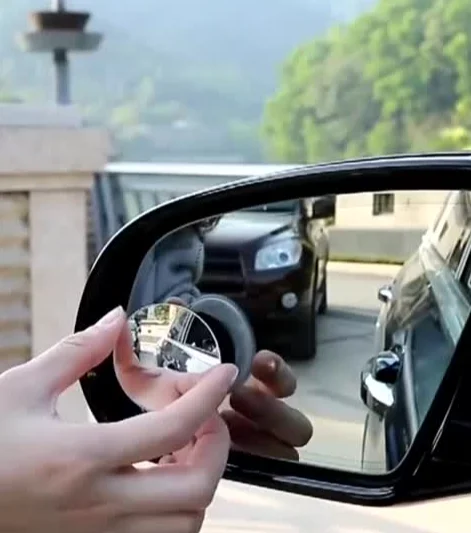 Echt glas dodehoekspiegel auto, blinde spiegel zijspiegel 360