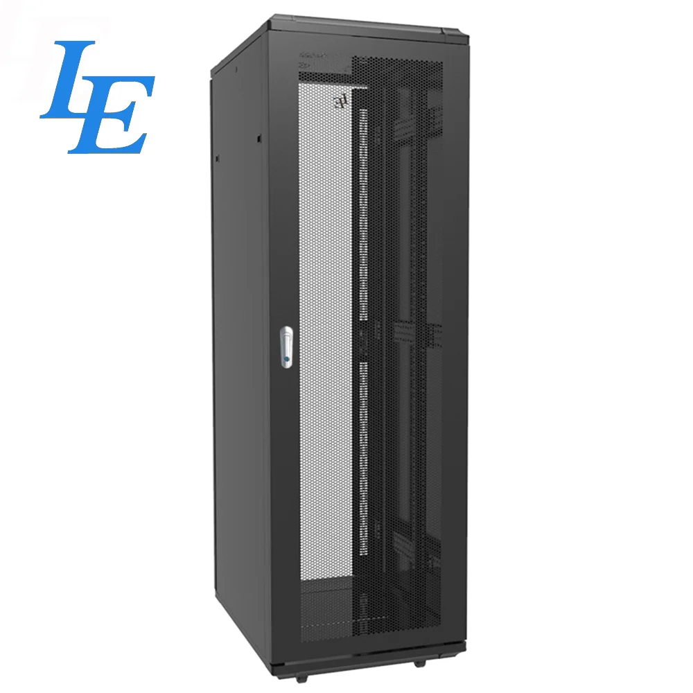 Heavy Duty Server Rack Network Rack 19 Inch Server Cabinet With Wheels 18U- 47U Server Enclosure