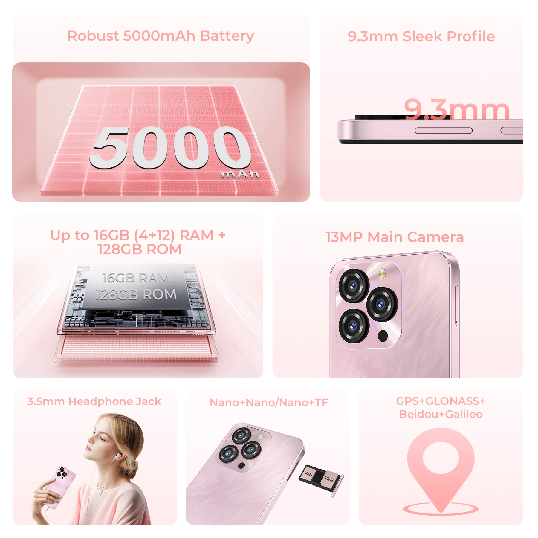 Oukitel C3 - Affordable 4G Android Smartphones with Dual SIM