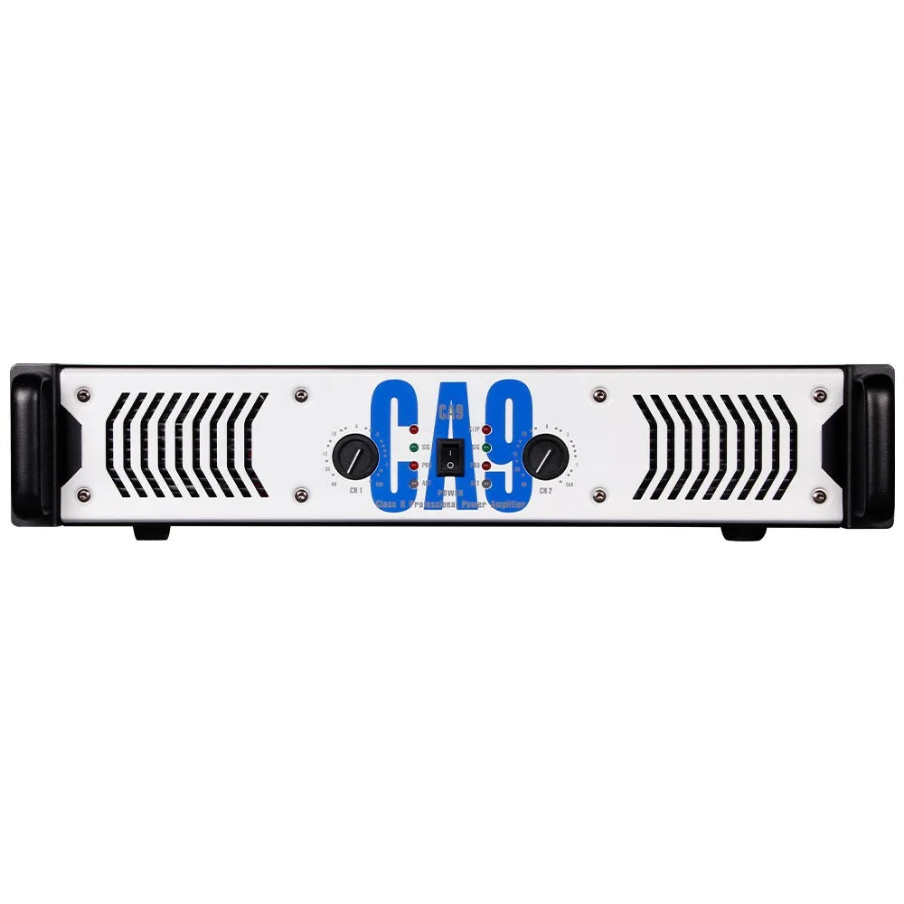 China CA9 Professional Power Amplifier - 600W*2 2U Audio Amp for