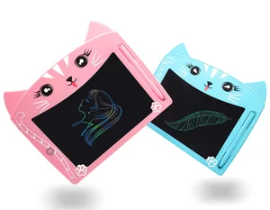 L12 ABLE Notepad Cartoon Multi Color  LCD Drawing Board Battery Version  Custom Stationery Lcd Writing Pad 12 Inch