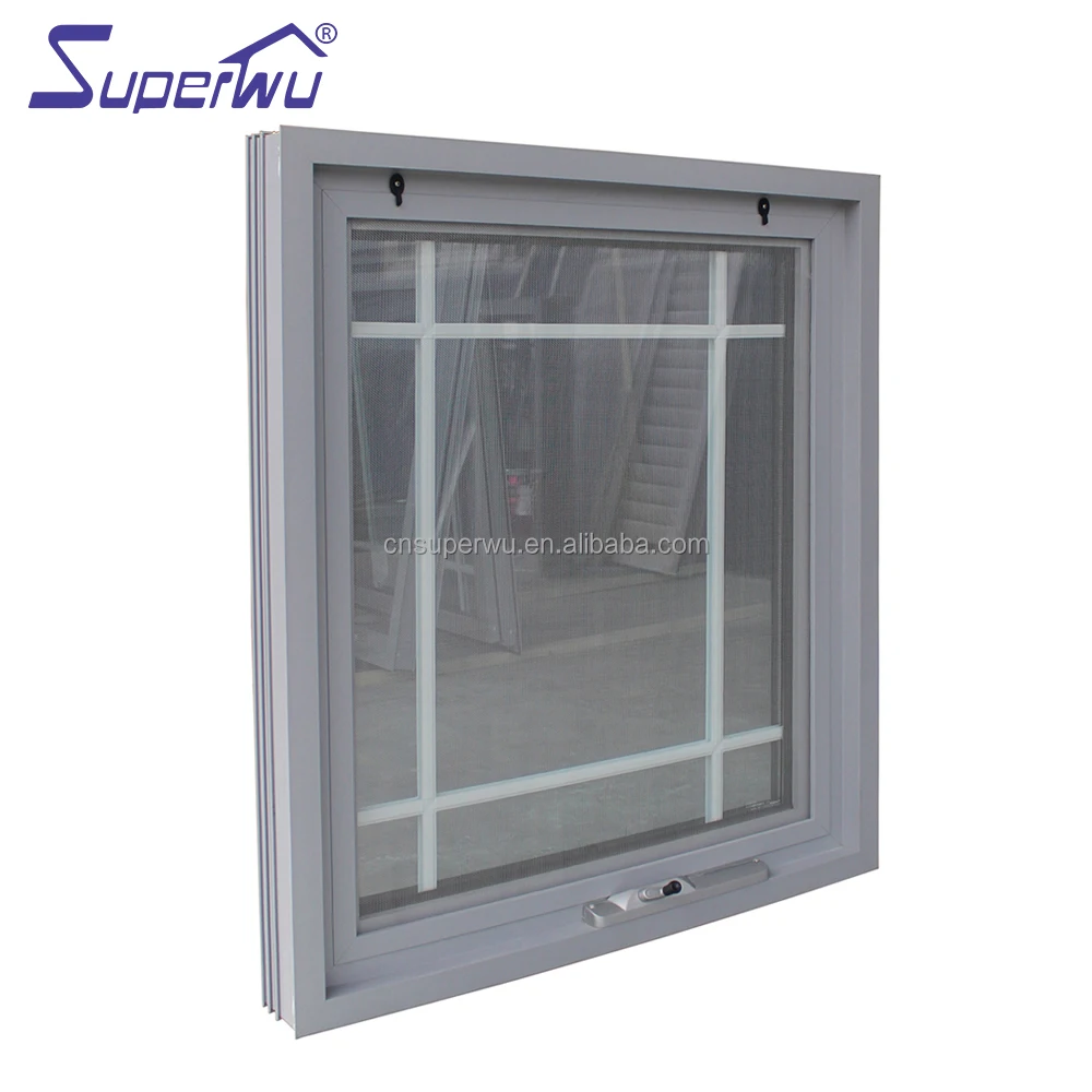 Miami area Aluminium Awning Window with impacted glass