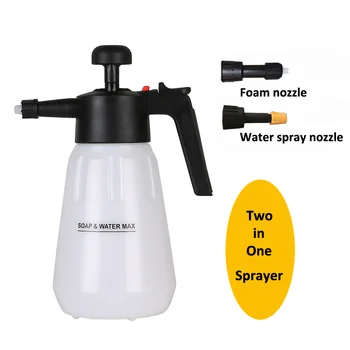 Hand Pressure Water Sprayer Car Wash Manual Foam Cannon handheld foaming pump sprayer