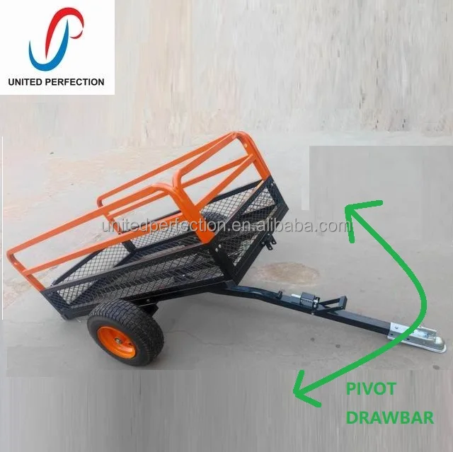 CTC Supplied Small Tractor Behind Tow Bike Dump Trailer Motorcycle & ATV Trailers With Low MOQ Car Trailers