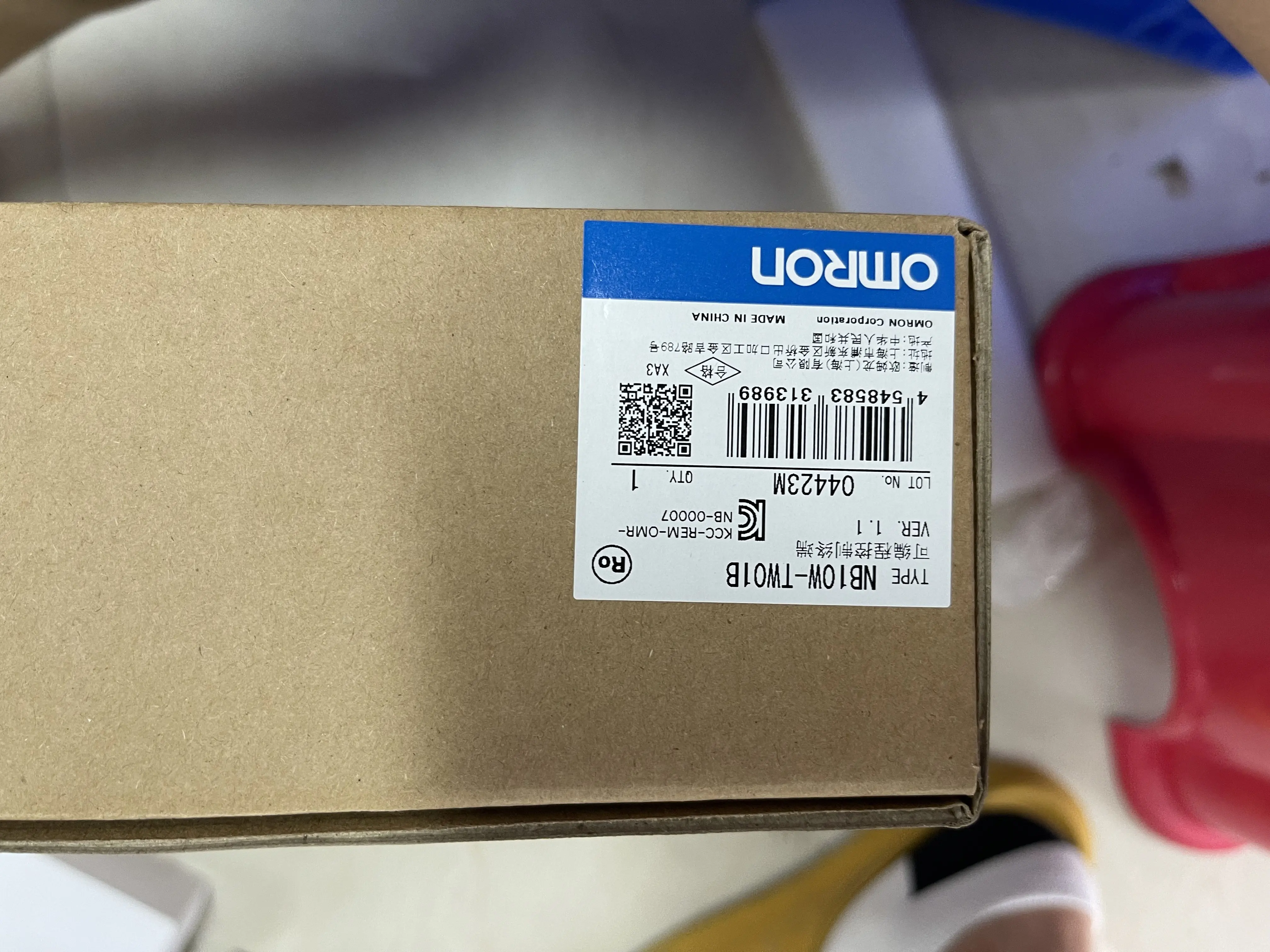 Omron HMI Touch Panel NB10W-TW01B