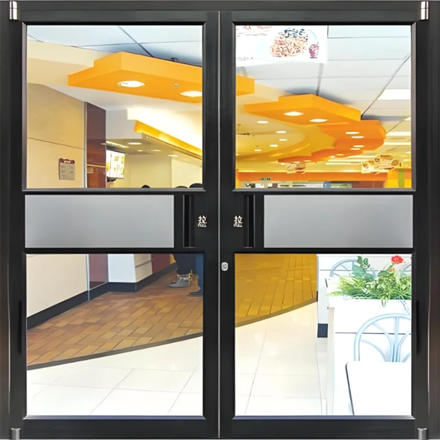 High Quality Custom KFC Door Insulated Security Door Apartment Entrance Shielded Dustproof Door