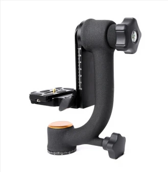 QZSD Q45 Strong Stabilizer 15kg Load Aluminum Panoramic Gimbal Head 0.9kg Portable Tripod Mount for DSLR Digital  Video Camera product image