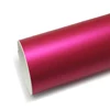 Chrome mat rose rouge