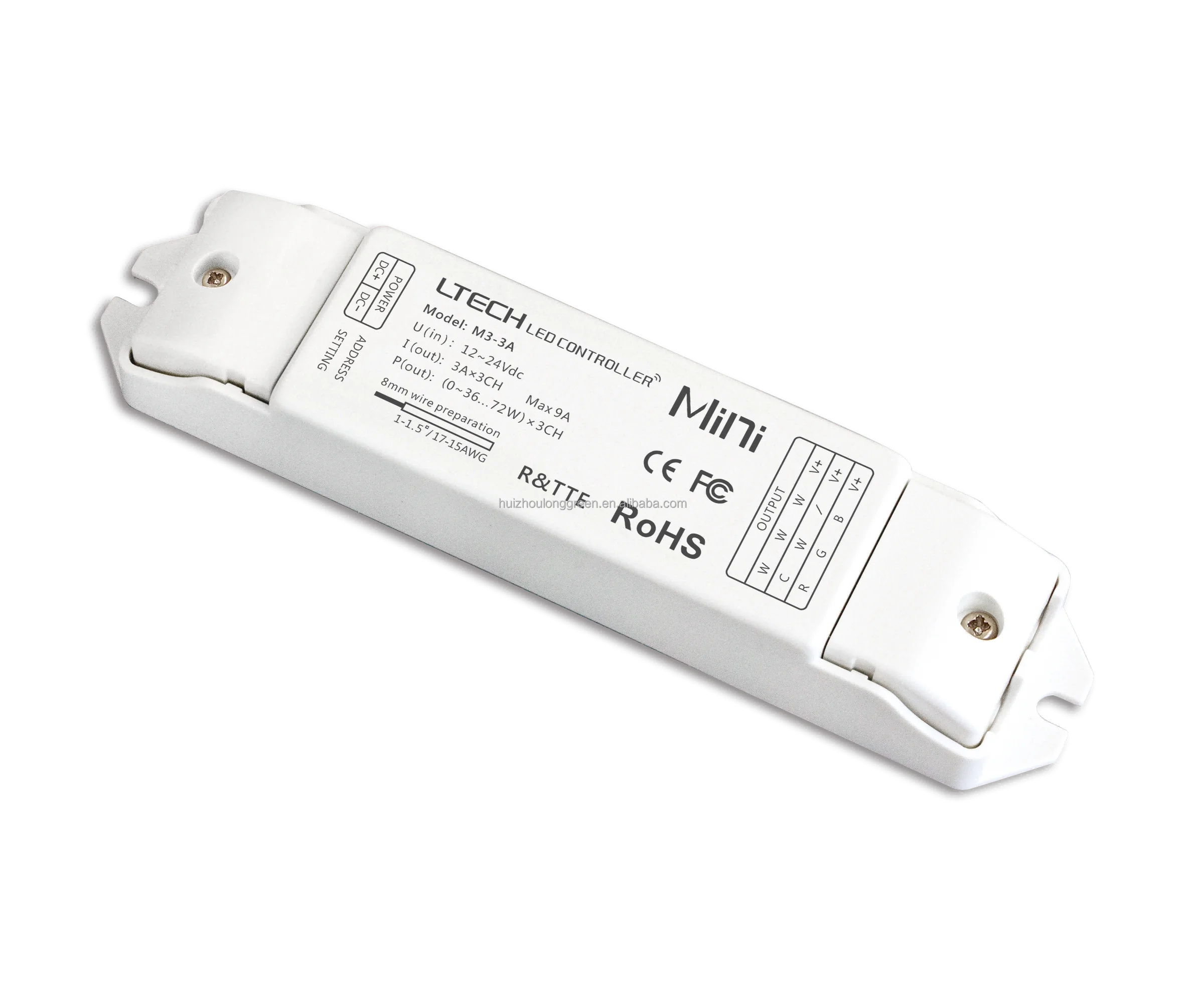 Ltech Ct Controller Mini Series M2+m3-3a Turnnable White Led Controller ...