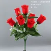 Rosa Roja de 7 Cabezas