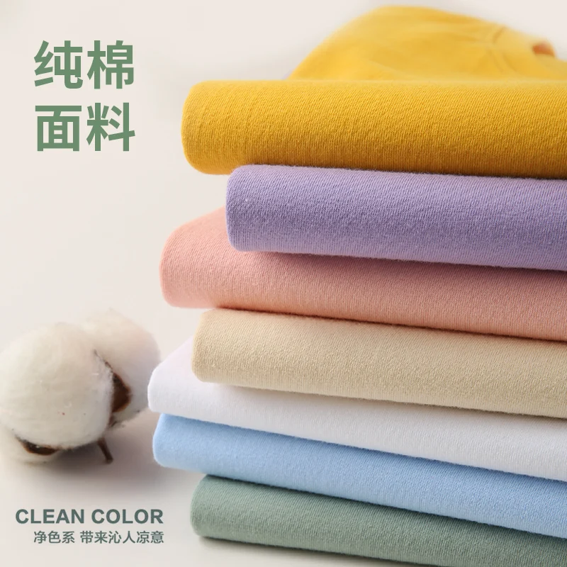 Short Sleeved T-shirt Men's Basic Style Solid Color Upper Garment Half Sleeved Round Neck Cotton Election Campaign Tshirts