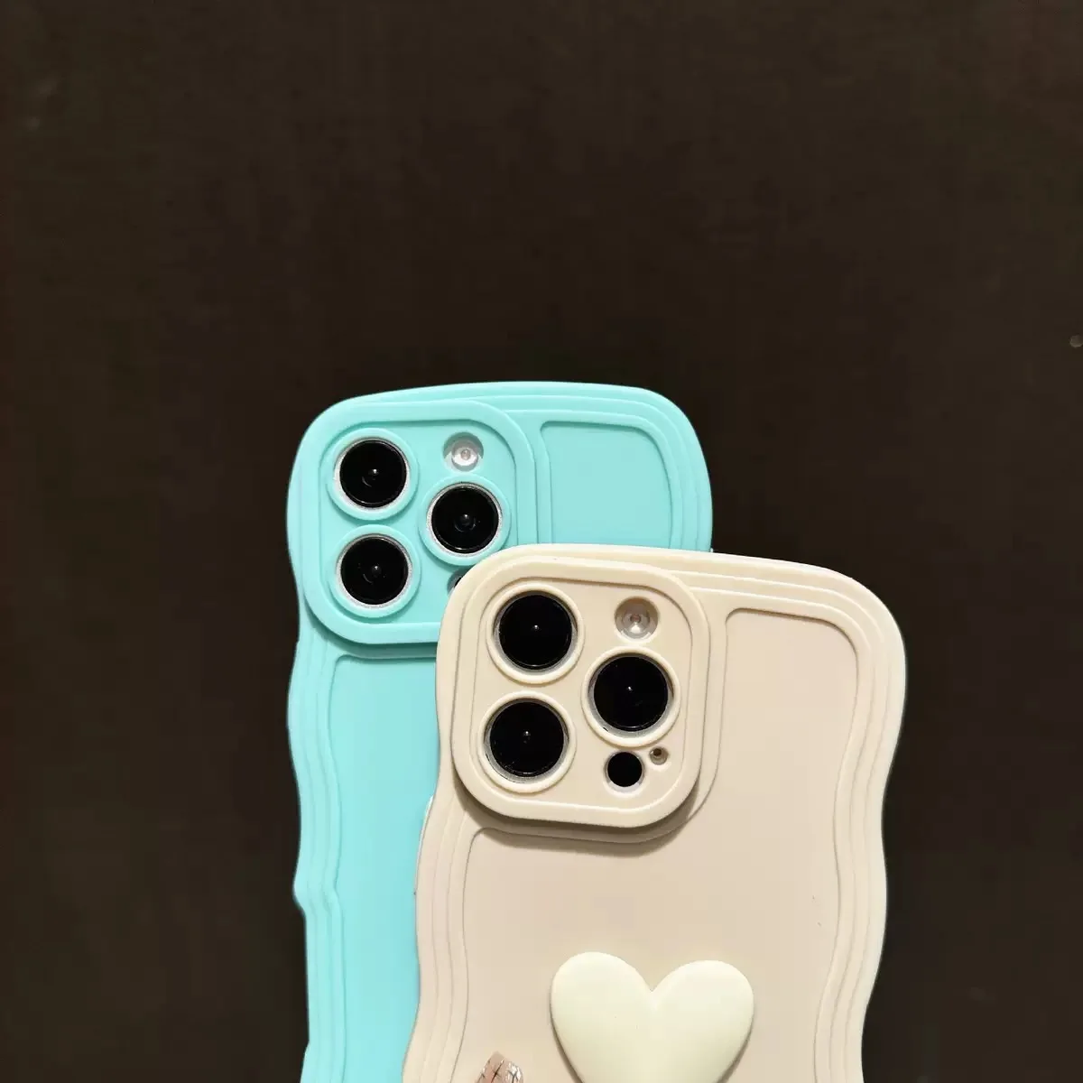 3D Business Schutzhülle aus transparentem TPU mit UV-Schutz, stoßfest, mit Handschlaufe und Lanyard für iPhone 16 Pro Max, iPhone 11, XS, X, XR, 7 und 8_voghion.com