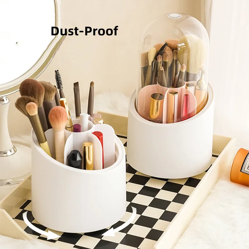 360 Rotation Multifunction New Design Round Makeup Brush Stand Holder
