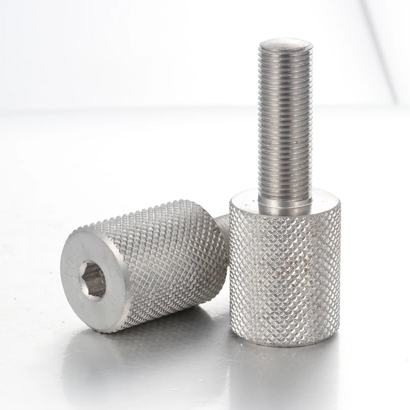 Factory Custom Supplier Thumb Screw Knurled Thumb Adjusting Stopper Screw details