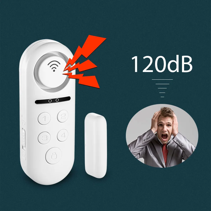 KERUI WIFI 120dB APP Control Home Security Door Alarm Window Sensor Standalone Door Sensor