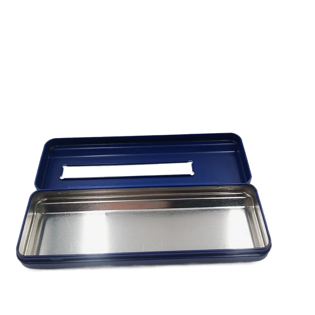 Wholesale Custom Size Student Colored Rectangular Metal Tin Box Pencil Case